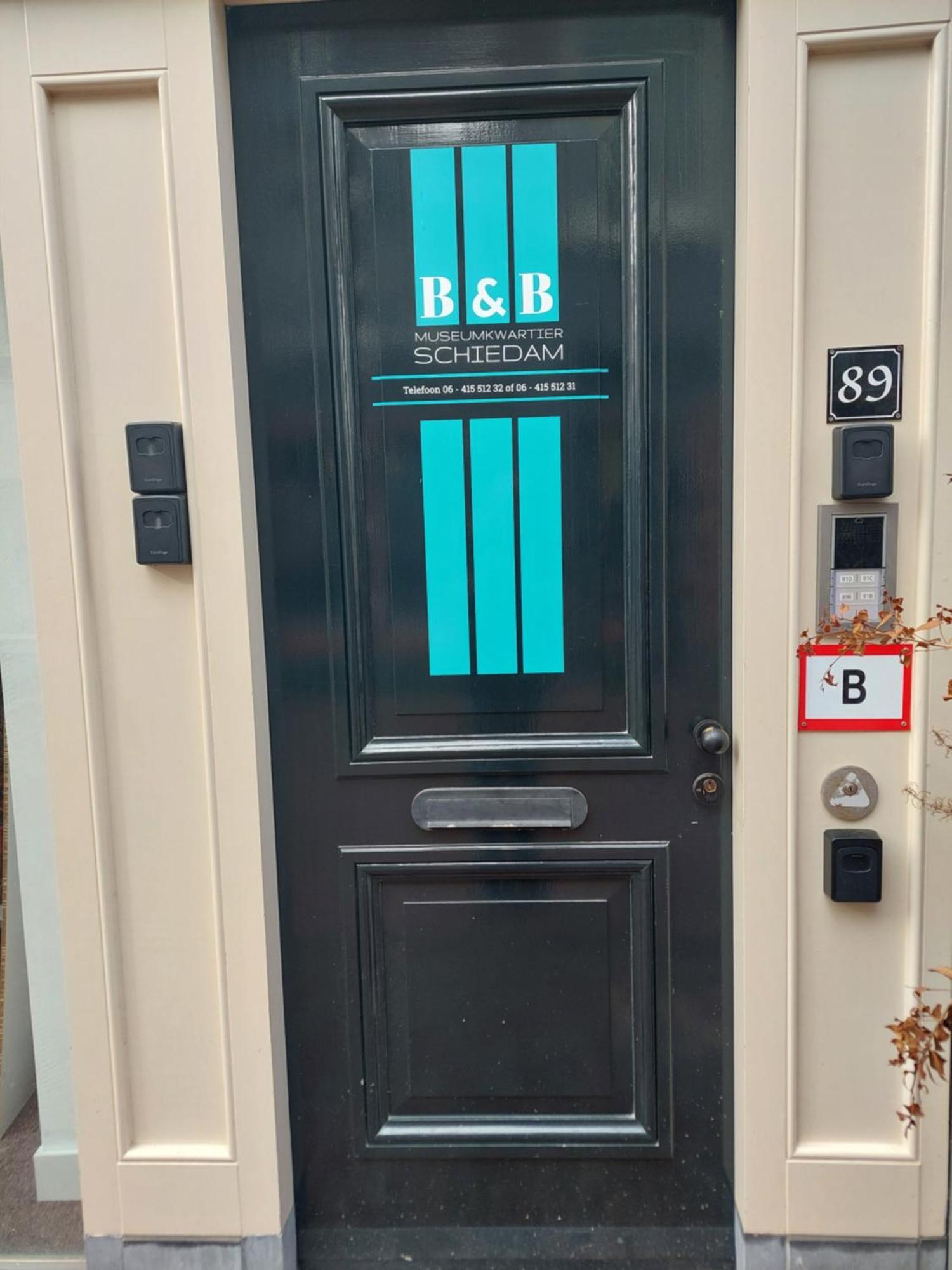 B&B Museumkwartier 斯琴丹 外观 照片